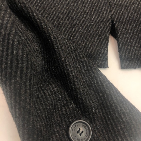 Designer Grey Tweed Fall Jacket/Cropped Blazer - Picture 11 of 11